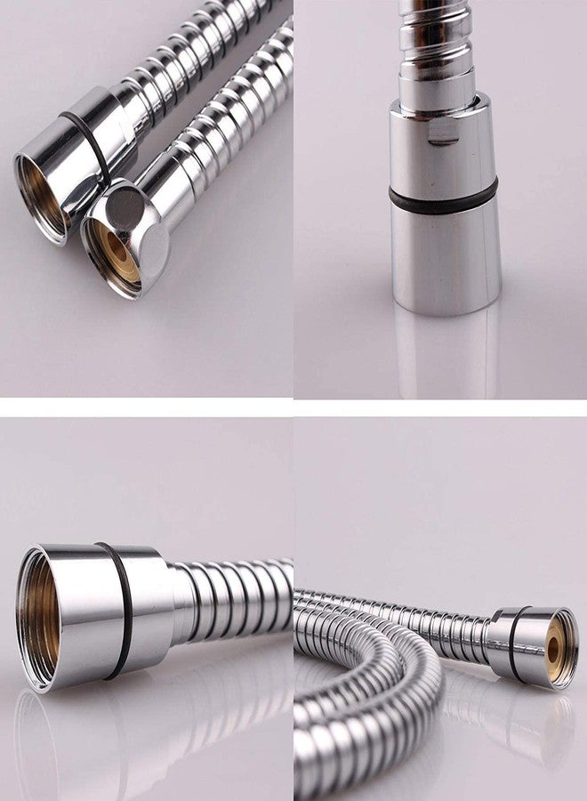 Clinton Stainless Steel 1 Mtr. Hose Pipe with 360 Degree Rotating Joints - Image 3